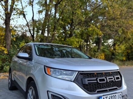 Сірий Форд Едж, об'ємом двигуна 2 л та пробігом 125 тис. км за 16500 $, фото 1 на Automoto.ua
