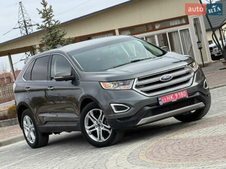 Сірий Форд Едж, об'ємом двигуна 2 л та пробігом 163 тис. км за 14700 $, фото 1 на Automoto.ua