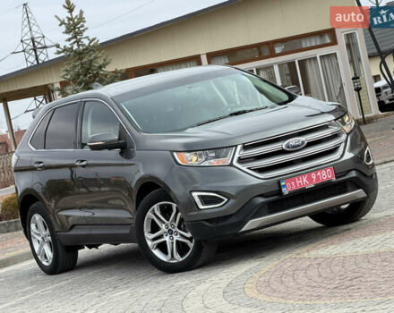 Серый Форд Эдж, объемом двигателя 2 л и пробегом 163 тыс. км за 14700 $, фото 1 на Automoto.ua