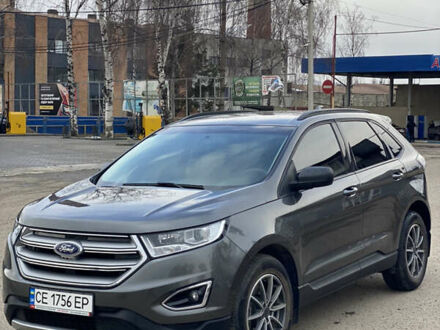 Форд Эдж 2016 в Черновцах на Automoto.ua Серый Форд Эдж, объемом двигателя 2 л и пробегом 88 тыс. км за 19700 $, фото 1 на Automoto.ua