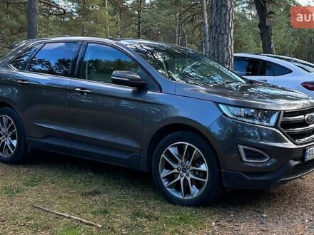 Серый Форд Эдж, объемом двигателя 3.5 л и пробегом 142 тыс. км за 20000 $, фото 1 на Automoto.ua