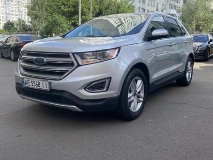 Серый Форд Эдж, объемом двигателя 2 л и пробегом 109 тыс. км за 15999 $, фото 1 на Automoto.ua