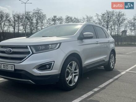 Форд Эдж 2016 в Днепре (Днепропетровске) на Automoto.ua Серый Форд Эдж, объемом двигателя 2 л и пробегом 170 тыс. км за 20000 $, фото 1 на Automoto.ua