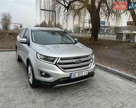 Форд Эдж 2016 в Днепре (Днепропетровске) на Automoto.ua Серый Форд Эдж, объемом двигателя 2 л и пробегом 169 тыс. км за 17500 $, фото 1 на Automoto.ua