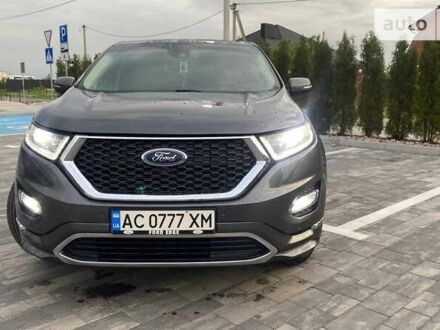 Форд Эдж 2016 в Луцке на Automoto.ua Серый Форд Эдж, объемом двигателя 3.5 л и пробегом 201 тыс. км за 19700 $, фото 1 на Automoto.ua