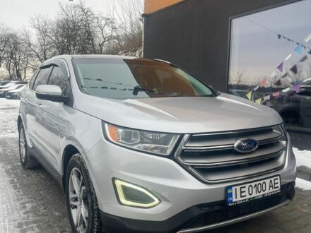 Серый Форд Эдж, объемом двигателя 2 л и пробегом 133 тыс. км за 16000 $, фото 1 на Automoto.ua