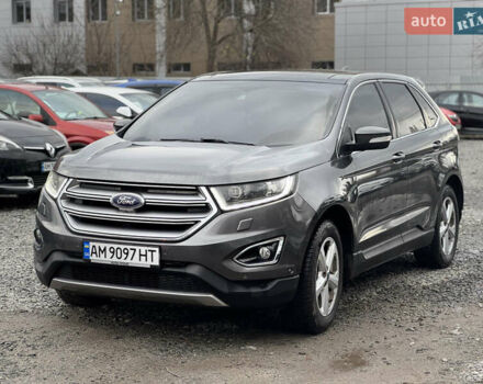 Сірий Форд Едж, об'ємом двигуна 2 л та пробігом 240 тис. км за 21000 $, фото 1 на Automoto.ua