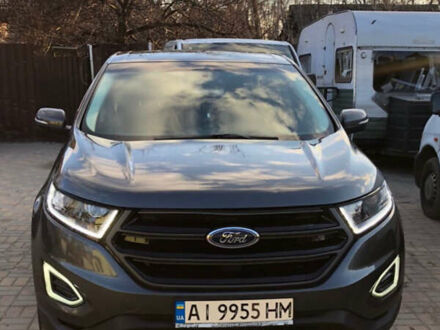 Форд Эдж 2016 в Киеве на Automoto.ua Серый Форд Эдж, объемом двигателя 2 л и пробегом 126 тыс. км за 18500 $, фото 1 на Automoto.ua