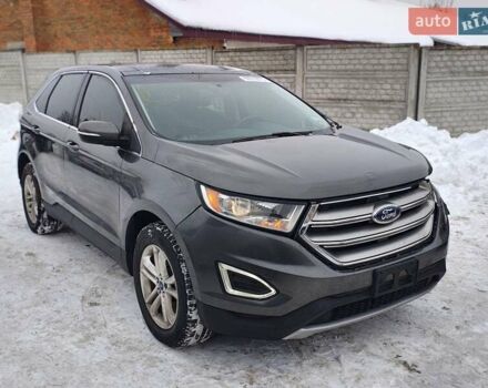 Серый Форд Эдж, объемом двигателя 2 л и пробегом 122 тыс. км за 10500 $, фото 1 на Automoto.ua