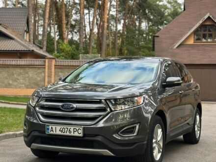 Сірий Форд Едж, об'ємом двигуна 2 л та пробігом 150 тис. км за 15500 $, фото 1 на Automoto.ua