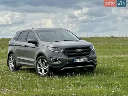 Форд Эдж 2016 в Радивилове на Automoto.ua Серый Форд Эдж, объемом двигателя 2 л и пробегом 153 тыс. км за 16700 $, фото 1 на Automoto.ua
