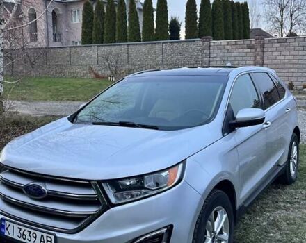 Серый Форд Эдж, объемом двигателя 2 л и пробегом 143 тыс. км за 17300 $, фото 1 на Automoto.ua