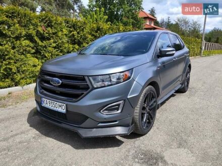 Форд Эдж 2016 в Киеве на Automoto.ua Серый Форд Эдж, объемом двигателя 2.7 л и пробегом 89 тыс. км за 17500 $, фото 1 на Automoto.ua