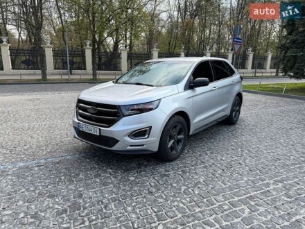 Сірий Форд Едж, об'ємом двигуна 2 л та пробігом 97 тис. км за 16200 $, фото 1 на Automoto.ua