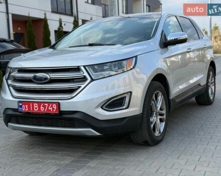 Серый Форд Эдж, объемом двигателя 2 л и пробегом 240 тыс. км за 10450 $, фото 1 на Automoto.ua