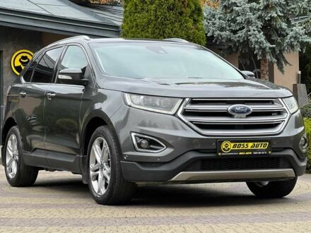 Сірий Форд Едж, об'ємом двигуна 2 л та пробігом 212 тис. км за 16999 $, фото 1 на Automoto.ua