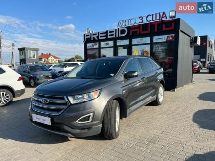 Сірий Форд Едж, об'ємом двигуна 2 л та пробігом 158 тис. км за 13700 $, фото 1 на Automoto.ua