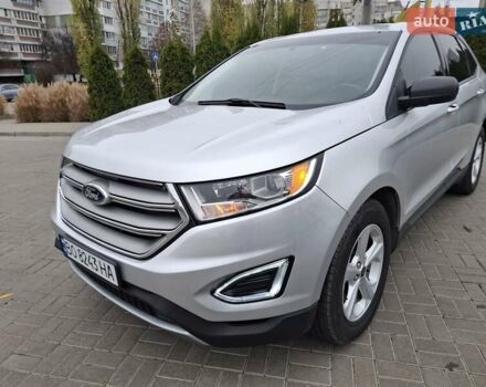 Серый Форд Эдж, объемом двигателя 2 л и пробегом 135 тыс. км за 15400 $, фото 1 на Automoto.ua