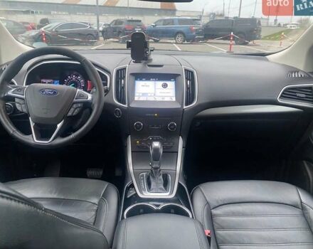 Серый Форд Эдж, объемом двигателя 2 л и пробегом 131 тыс. км за 14200 $, фото 1 на Automoto.ua