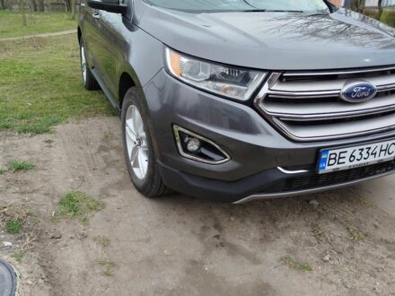 Сірий Форд Едж, об'ємом двигуна 2 л та пробігом 163 тис. км за 16027 $, фото 1 на Automoto.ua
