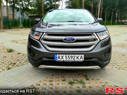 Серый Форд Эдж, объемом двигателя 2 л и пробегом 55 тыс. км за 18100 $, фото 1 на Automoto.ua