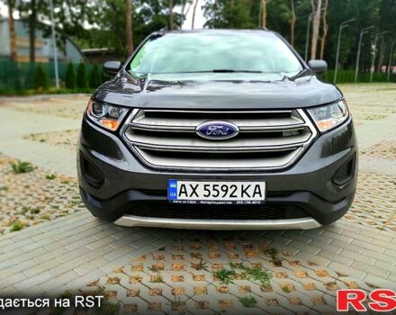 Серый Форд Эдж, объемом двигателя 2 л и пробегом 55 тыс. км за 18100 $, фото 1 на Automoto.ua