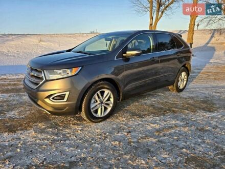 Серый Форд Эдж, объемом двигателя 2 л и пробегом 136 тыс. км за 16800 $, фото 1 на Automoto.ua