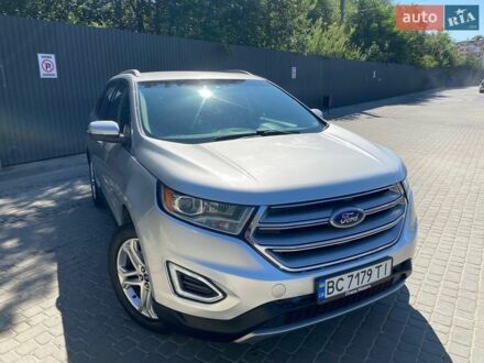 Сірий Форд Едж, об'ємом двигуна 2 л та пробігом 215 тис. км за 14100 $, фото 1 на Automoto.ua