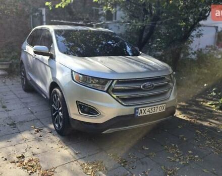 Серый Форд Эдж, объемом двигателя 3.5 л и пробегом 132 тыс. км за 12900 $, фото 1 на Automoto.ua