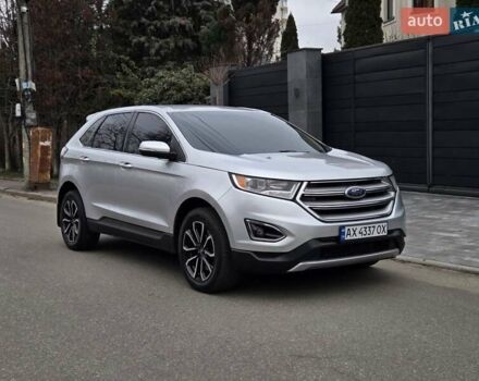 Серый Форд Эдж, объемом двигателя 3.5 л и пробегом 132 тыс. км за 16300 $, фото 1 на Automoto.ua