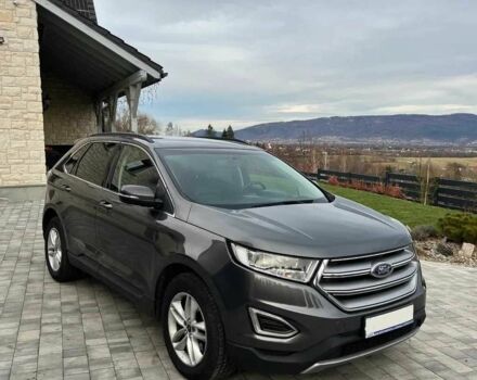 Серый Форд Эдж, объемом двигателя 2 л и пробегом 90 тыс. км за 12299 $, фото 1 на Automoto.ua