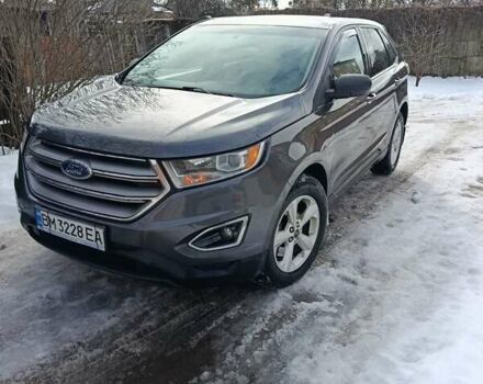 Серый Форд Эдж, объемом двигателя 2 л и пробегом 180 тыс. км за 14500 $, фото 1 на Automoto.ua