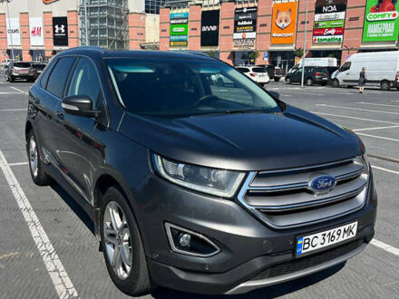 Сірий Форд Едж, об'ємом двигуна 2 л та пробігом 212 тис. км за 16500 $, фото 1 на Automoto.ua