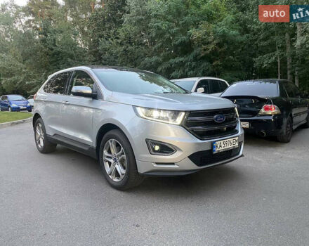 Форд Эдж 2017 в Киеве на Automoto.ua Серый Форд Эдж, объемом двигателя 2 л и пробегом 161 тыс. км за 18000 $, фото 1 на Automoto.ua