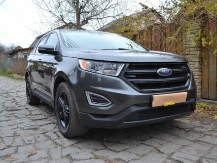 Серый Форд Эдж, объемом двигателя 2 л и пробегом 88 тыс. км за 19900 $, фото 1 на Automoto.ua