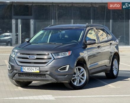 Серый Форд Эдж, объемом двигателя 2 л и пробегом 141 тыс. км за 14550 $, фото 1 на Automoto.ua