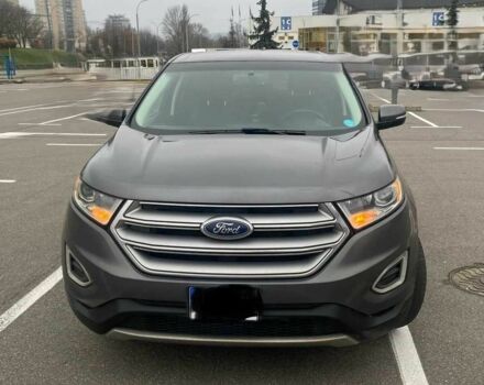 Серый Форд Эдж, объемом двигателя 2 л и пробегом 131 тыс. км за 14200 $, фото 1 на Automoto.ua