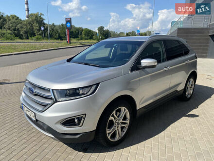 Форд Эдж 2017 в Киеве на Automoto.ua Серый Форд Эдж, объемом двигателя 2 л и пробегом 83 тыс. км за 22900 $, фото 1 на Automoto.ua