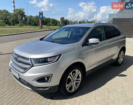 Сірий Форд Едж, об'ємом двигуна 2 л та пробігом 83 тис. км за 22900 $, фото 1 на Automoto.ua