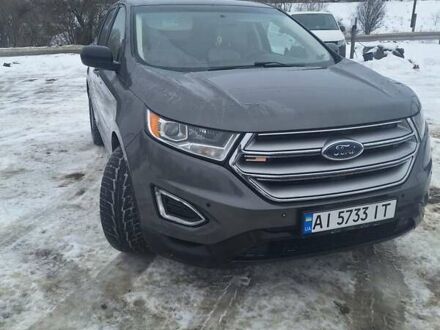 Сірий Форд Едж, об'ємом двигуна 2 л та пробігом 125 тис. км за 16500 $, фото 1 на Automoto.ua