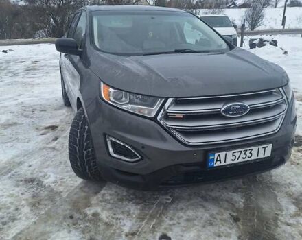 Серый Форд Эдж, объемом двигателя 2 л и пробегом 125 тыс. км за 16500 $, фото 1 на Automoto.ua