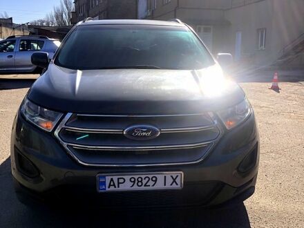Серый Форд Эдж, объемом двигателя 2 л и пробегом 77 тыс. км за 11990 $, фото 1 на Automoto.ua