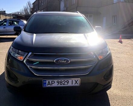 Серый Форд Эдж, объемом двигателя 2 л и пробегом 77 тыс. км за 11990 $, фото 1 на Automoto.ua