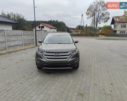 Серый Форд Эдж, объемом двигателя 2 л и пробегом 110 тыс. км за 19000 $, фото 1 на Automoto.ua