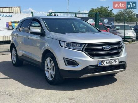 Сірий Форд Едж, об'ємом двигуна 2 л та пробігом 180 тис. км за 17500 $, фото 1 на Automoto.ua