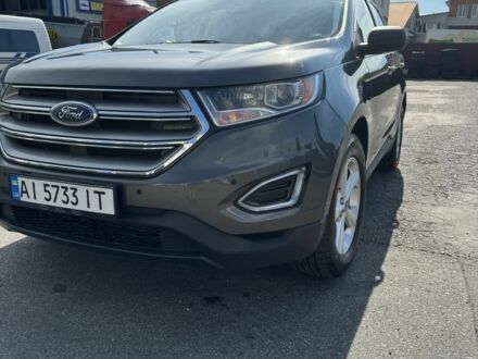 Серый Форд Эдж, объемом двигателя 2 л и пробегом 89 тыс. км за 15300 $, фото 1 на Automoto.ua