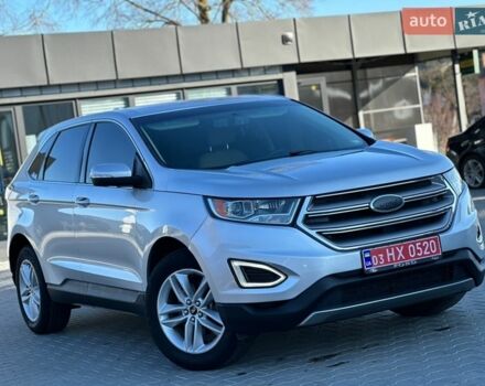 Серый Форд Эдж, объемом двигателя 2 л и пробегом 254 тыс. км за 15750 $, фото 1 на Automoto.ua