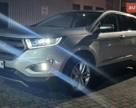 Серый Форд Эдж, объемом двигателя 3.5 л и пробегом 100 тыс. км за 18500 $, фото 1 на Automoto.ua