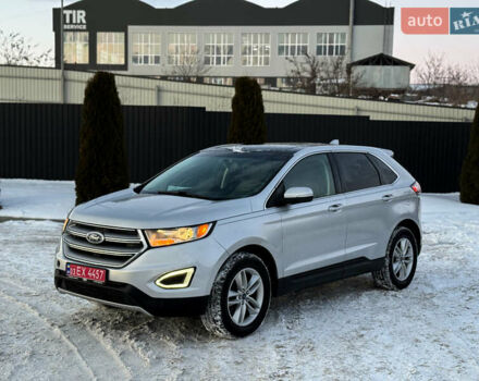 Серый Форд Эдж, объемом двигателя 2 л и пробегом 177 тыс. км за 13200 $, фото 1 на Automoto.ua