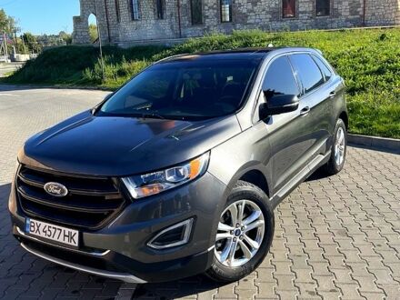 Серый Форд Эдж, объемом двигателя 2 л и пробегом 130 тыс. км за 17400 $, фото 1 на Automoto.ua